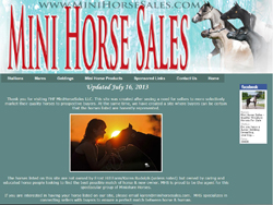Mini Horse Sales.com